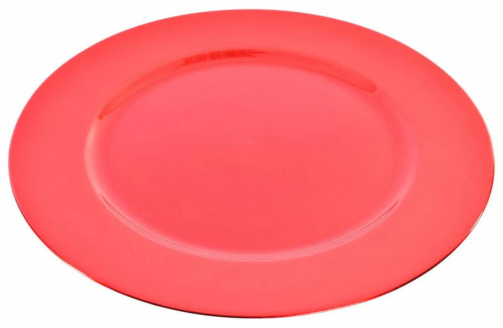 Centro de mesa DKD Home Decor Vermelho PP (Polipropileno) Natal (33 x 33 x 2 cm)
