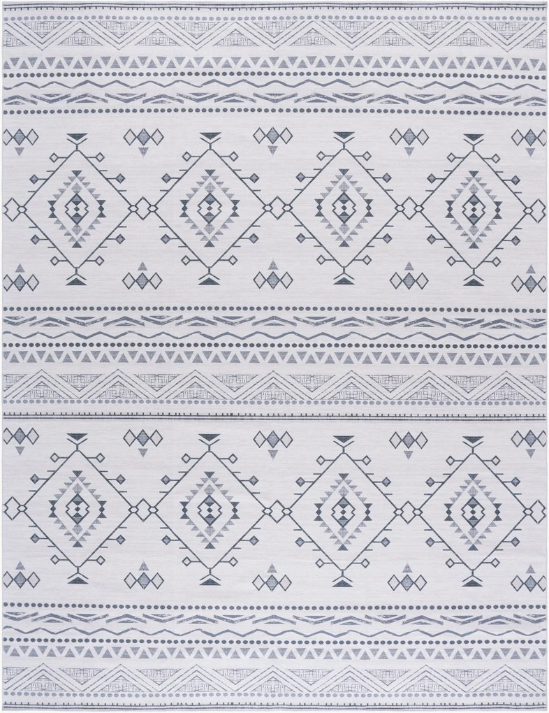 Tapete artesanal de pelo curto Evangeline