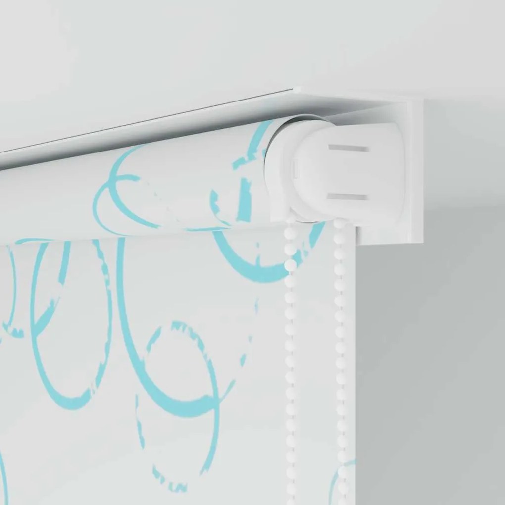 Estore de rolo para o duche 100x240 cm bolhas