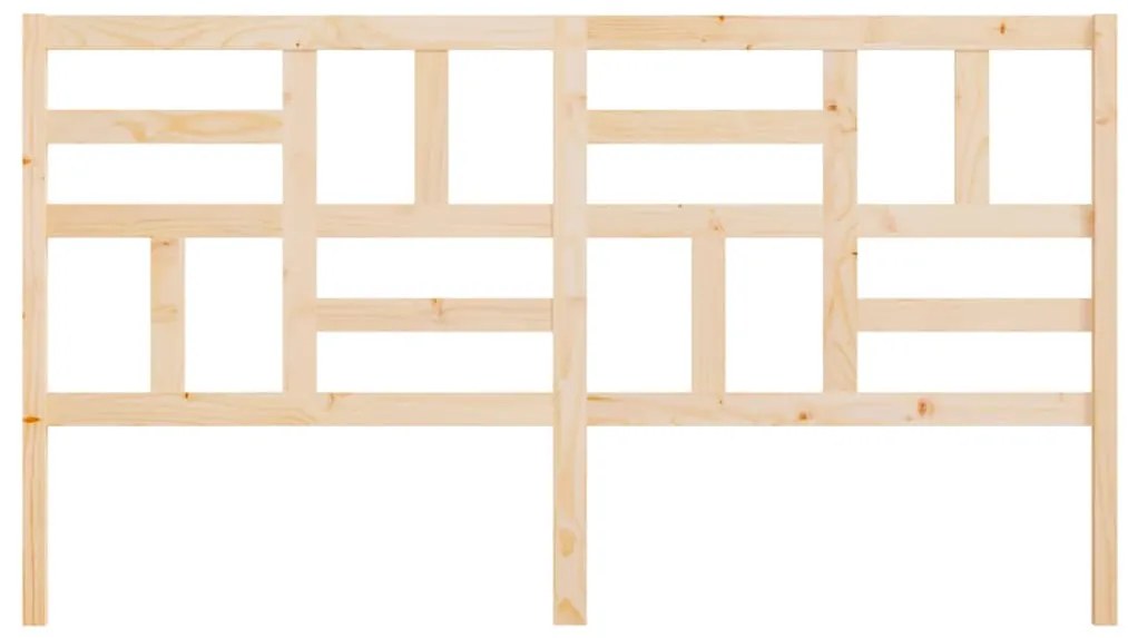 Cabeceira de cama 186x4x104 cm pinho maciço