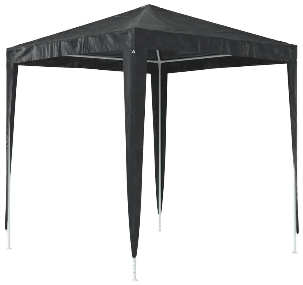 Tenda profissional para festas 2x2 m antracite