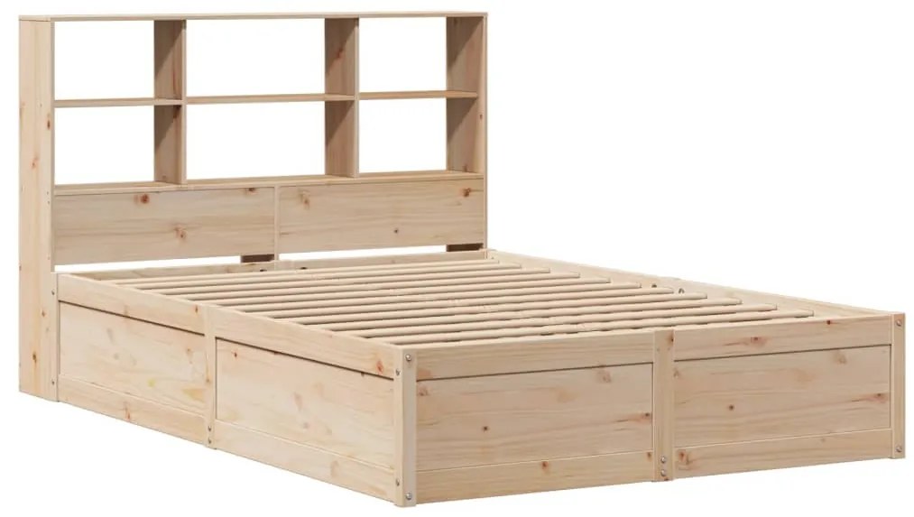 Cama sem colchão 120x190 cm madeira de pinho maciça