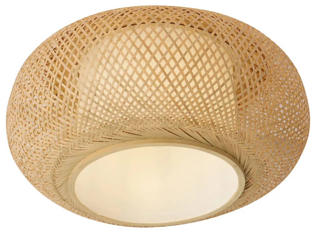 Plafon Japandi Bambu com Interior Branco - Liva Japandi