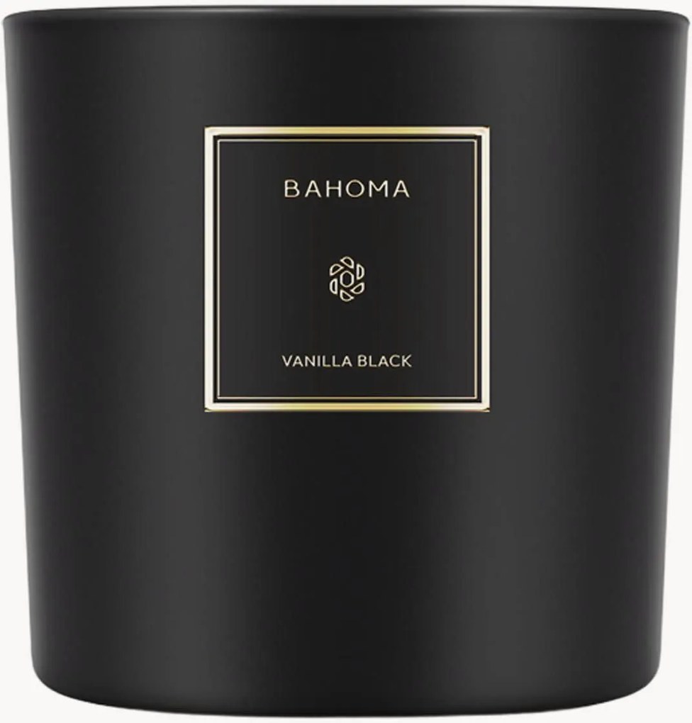 Vela perfumada com dois pavios Oakley (baunilha preta)