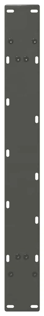 Pés para mesa de jantar em formato A, 2 peças, antracite, 90x (72-73)