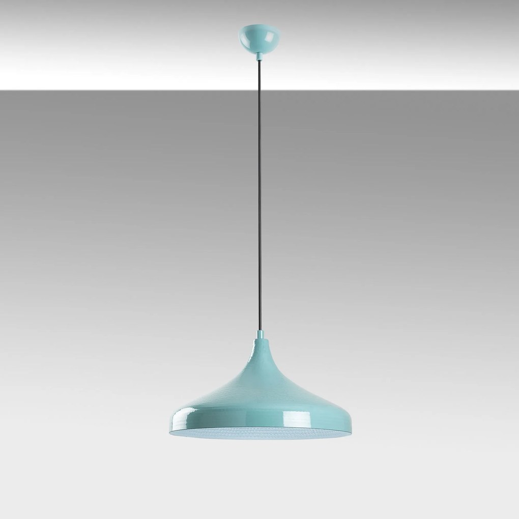 Candeeiro Chandelier Tattoo – Turquesa – Ø36 h:22 cm