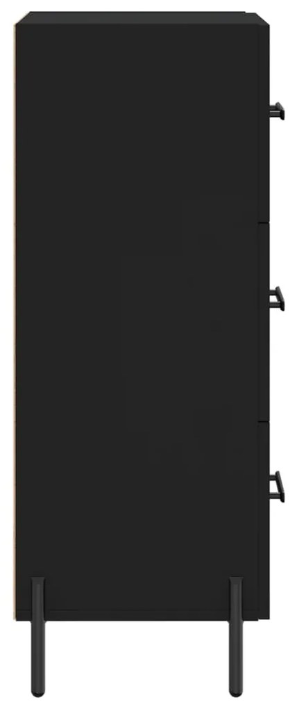 Aparador 34,5x34x90 cm derivados de madeira preto