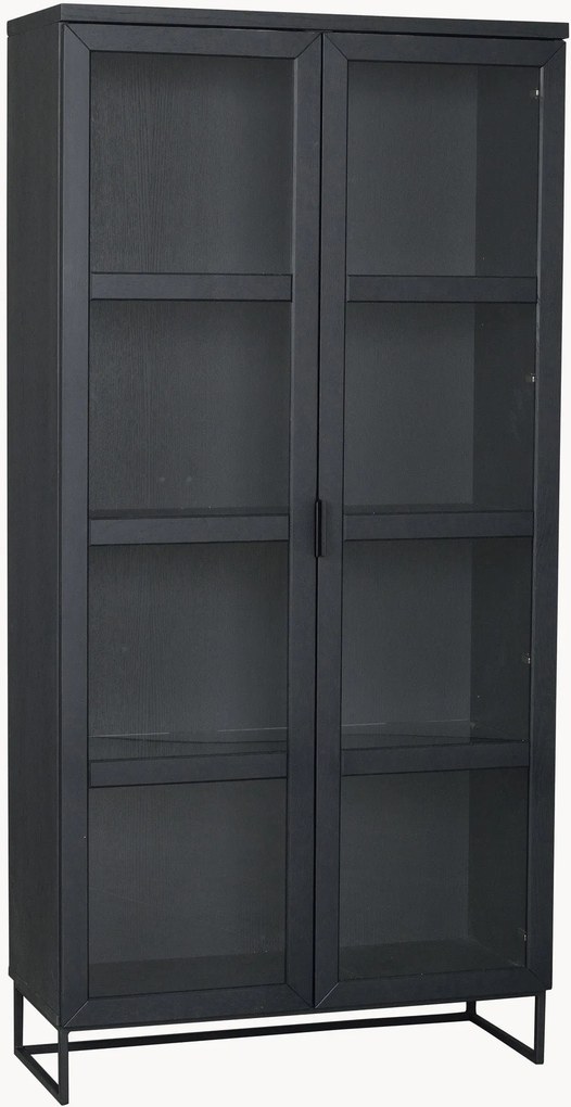 Vitrine em madeira de carvalho Everett