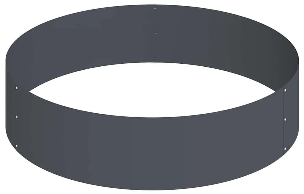 Vaso de Metal Aço/antracite Aço Grande Durável