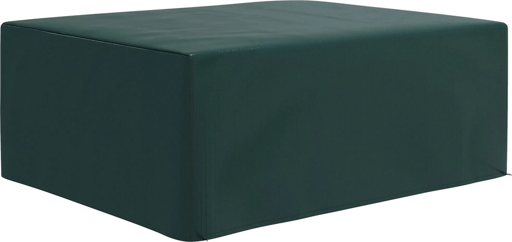 Outsunny Capa Protetora Móveis Jardim Retangular 235x190x90cm Verde Impermeável Anti-UV | Aosom Portugal