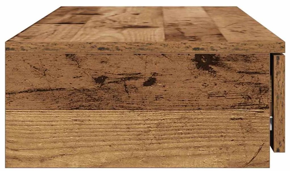 Caixas de Cama vidaXL Madeira Velha 90x36,5x16,5 cm Madeira de Engenha