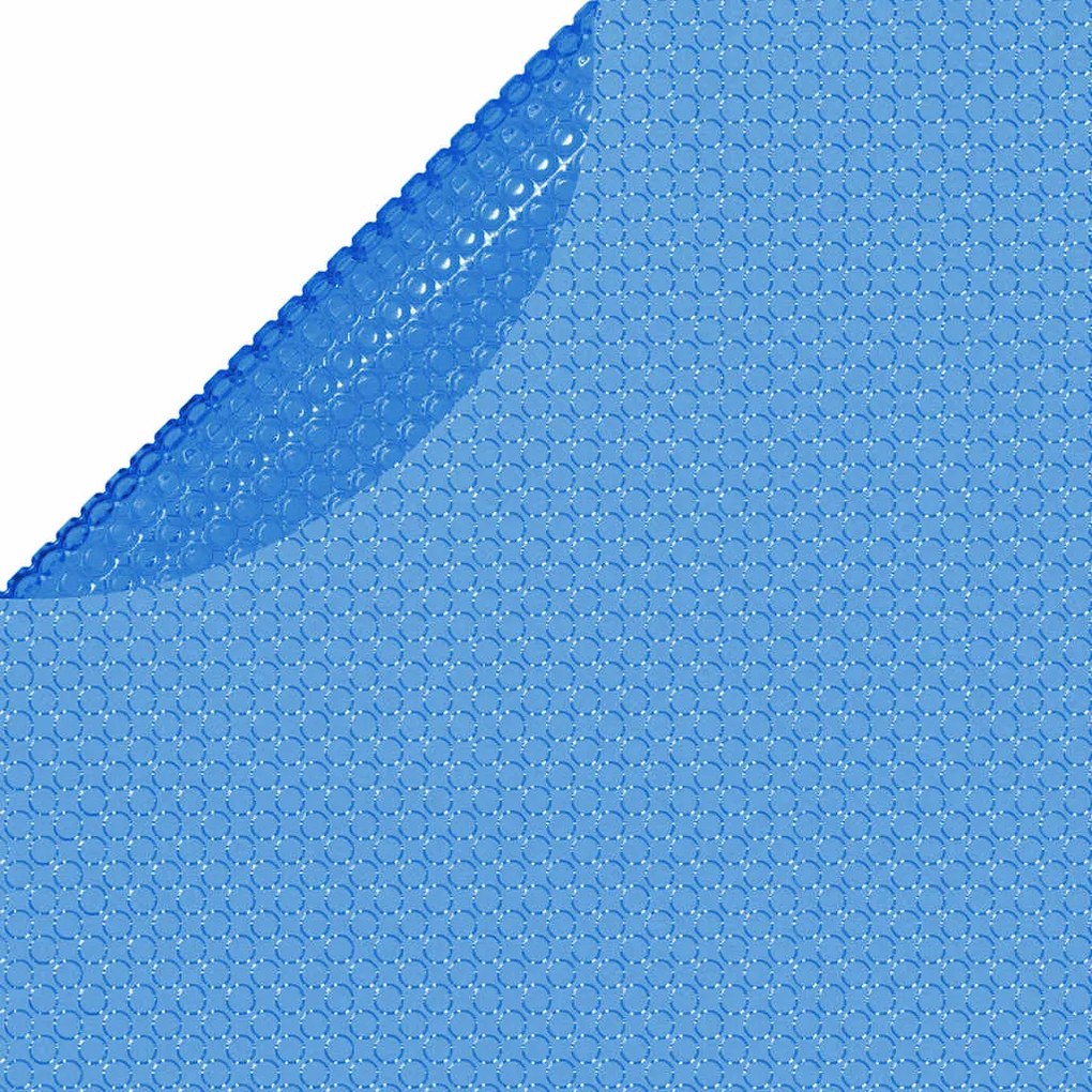 Película para piscina PE solar flutuante redondo 250 cm azul