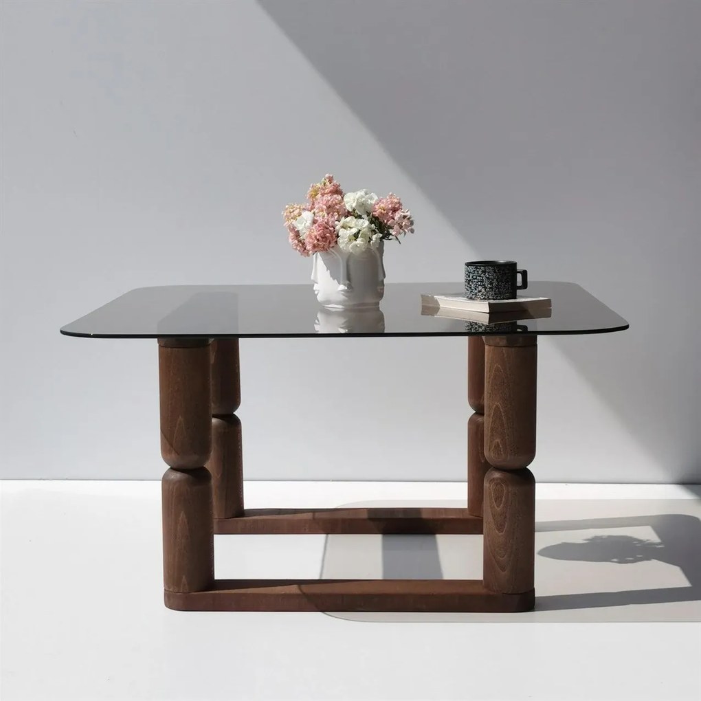 Mesa de Café Stoa – Bronze – 80x42x80 cm