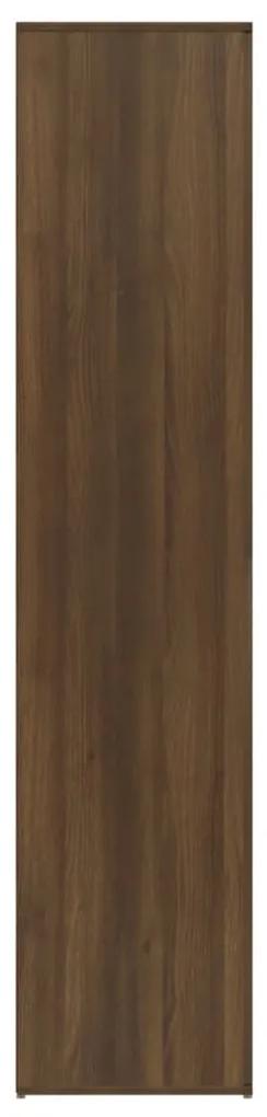 Sapateira 80x39x178 cm derivados de madeira carvalho castanho