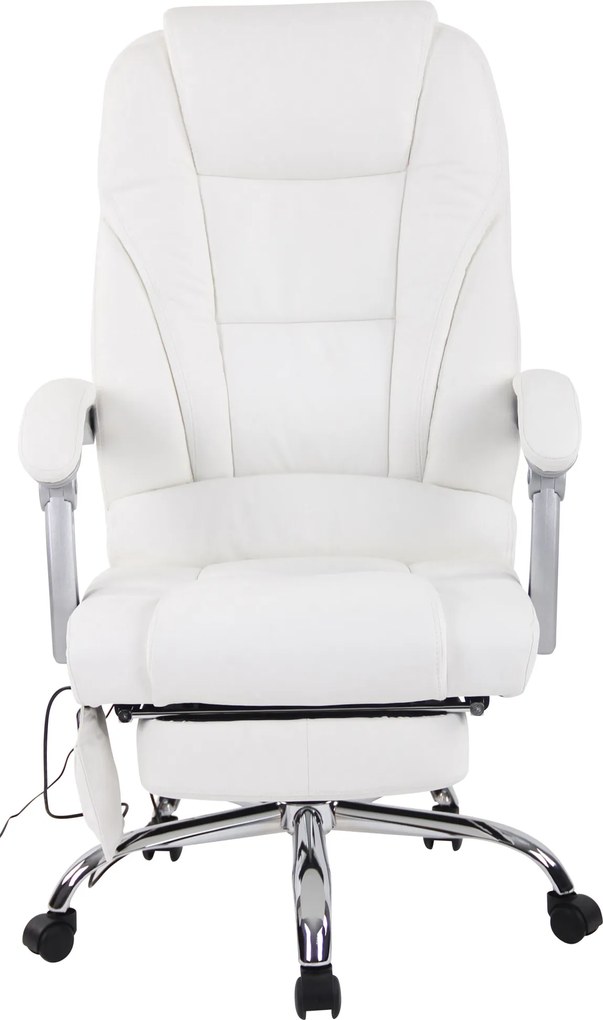 Cadeira de escritório Pacific Original com função de massagem branca