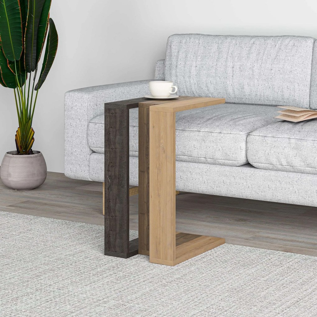 Mesa de Apoio Muju – Dark Coffee – 30x57x40 cm
