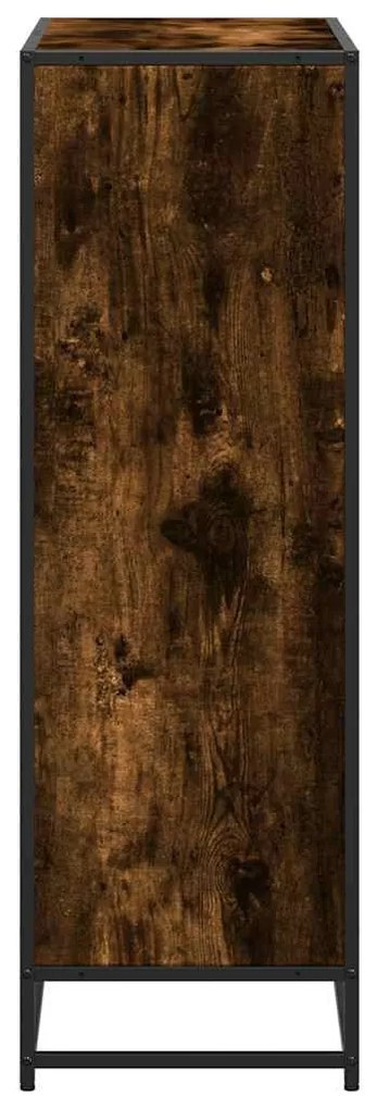 Estante 80,5x35x107,5 cm derivados de madeira carvalho fumado
