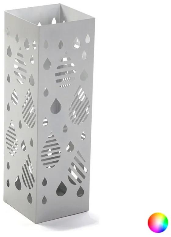 Porta Guarda Chuvas Gotas Metal Ferro (15,5 X 49 X 15,5 cm) Branco