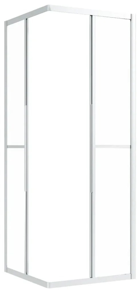 Cabine de duche ESG opaco 70x70x180 cm