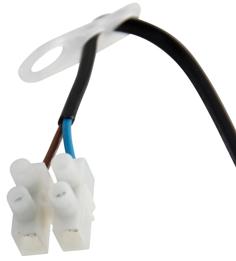 Conjunto móvel de 6 suportes de lâmpada pretos incl. lâmpadas A60 - Move