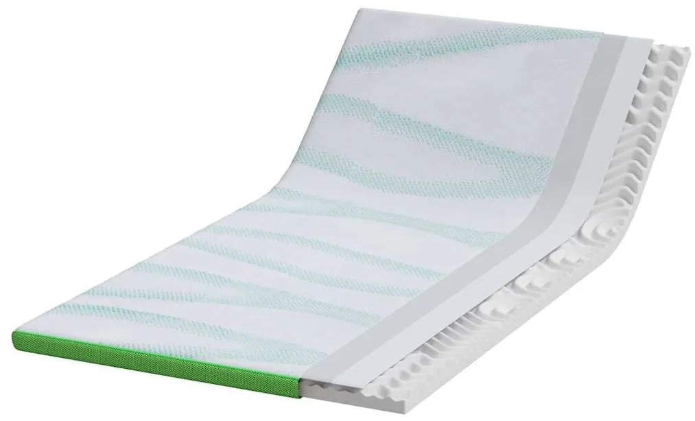 Protetores de Colchão Outros Branco e Verde 120 x 200 cm