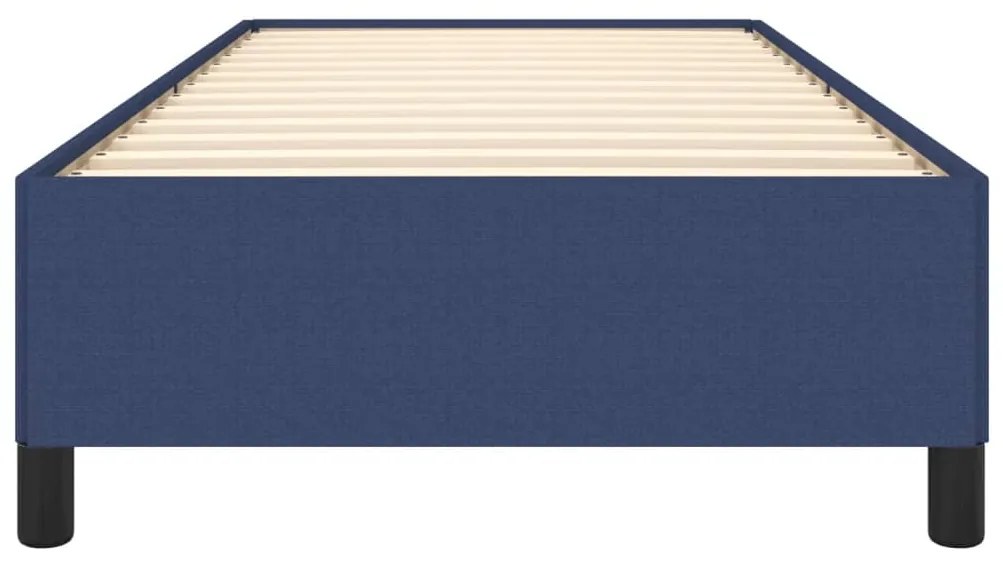 Estrutura de cama sem colchão 80x200 cm azul