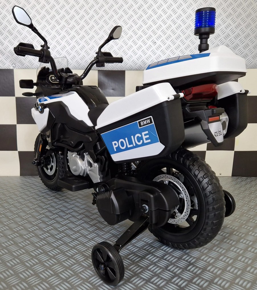 Mota Policia Eletrica Infantil BMW F850 12 volts