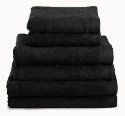 Toalhas banho 100% algodão penteado 580 gr. cor preto: 1 lençol banho 100x150 cm
