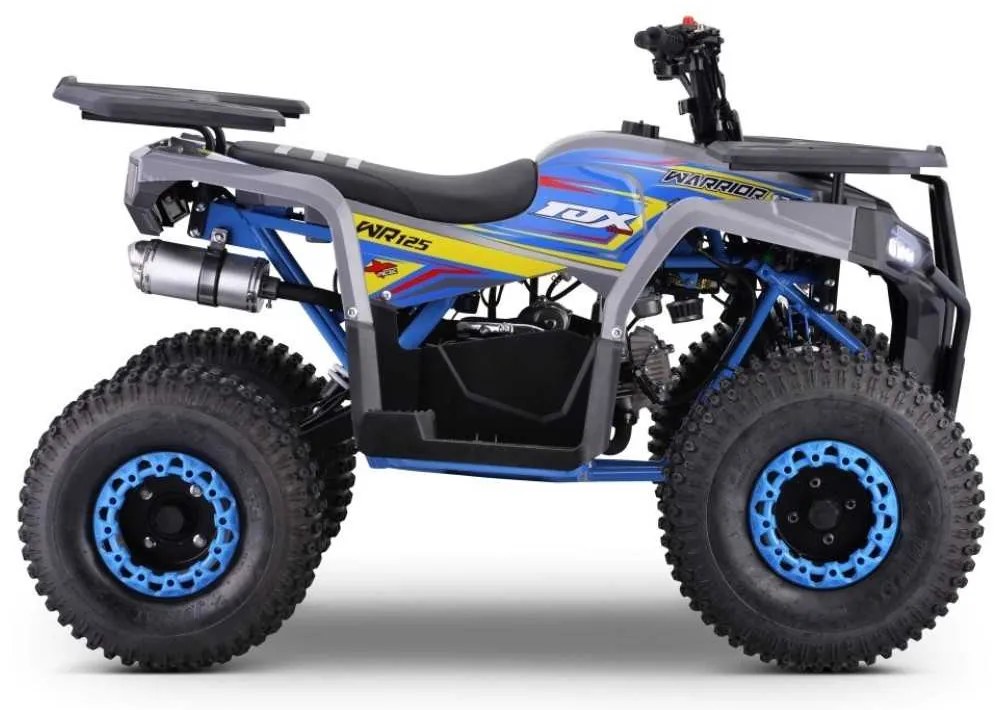 MOTO 4 Gasolina Crianças Apartir 10 anos 125CC Roan Bull Automático R8 Azul