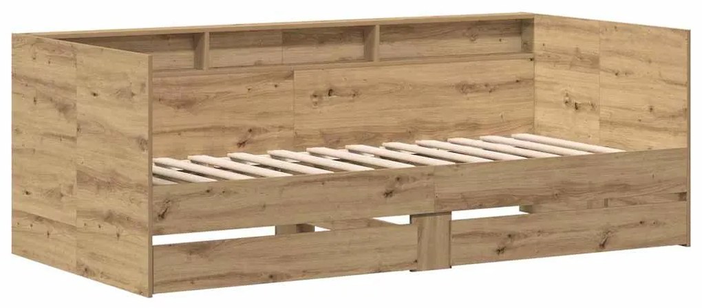 Daybed com Gavetas Carvalho Artesanal Madeira Engenheirada