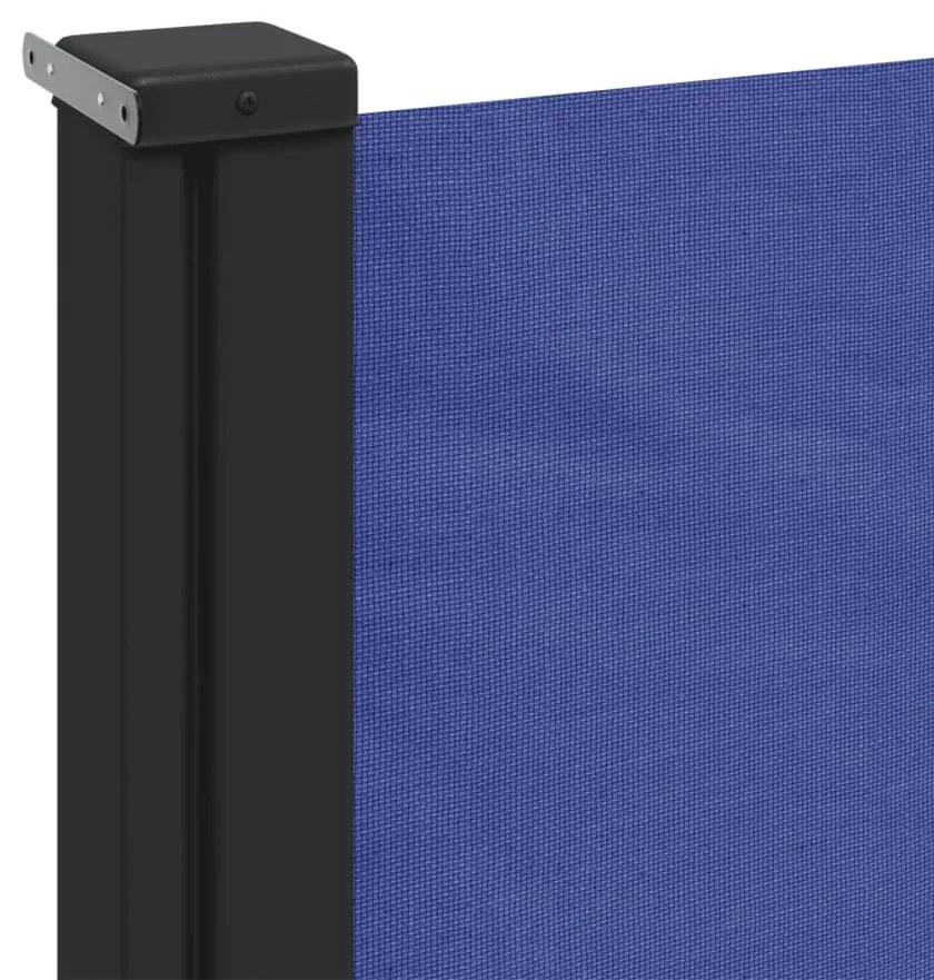 Toldo lateral retrátil 120x600 cm azul