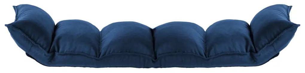 Colchão dobrável tecido azul