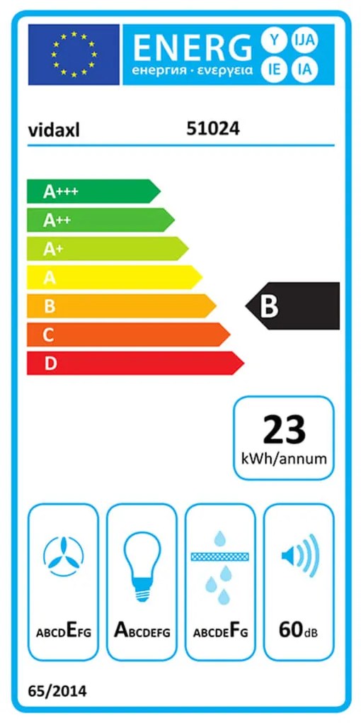 Exaustor Embutido Fino com Luz LED em Inox e Aluminio - 480 m³/h - Des