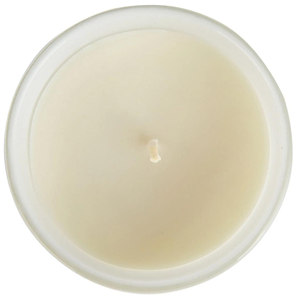 Conjunto de 3 velas perfumadas de cera de soja âmbar branco/chá branco/jasmim branco SIMPLICITY Beliani