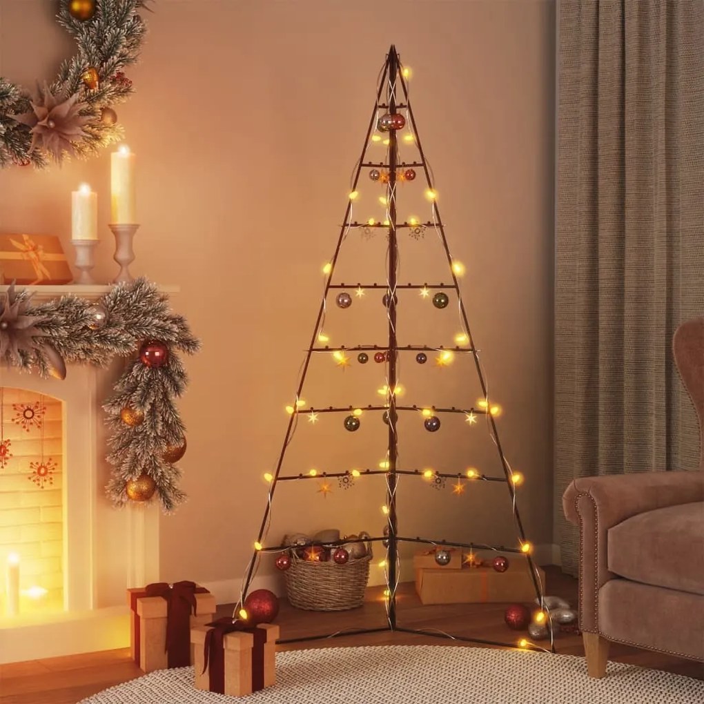 Árvore de Natal Piramide para Decoração em Metal - 180 cm