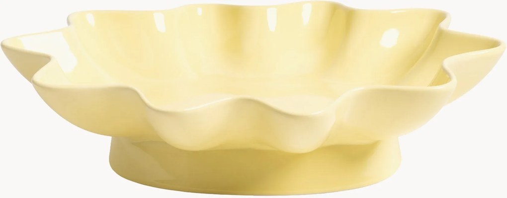 Taça decorativa artesanal Sun, L 28 cm