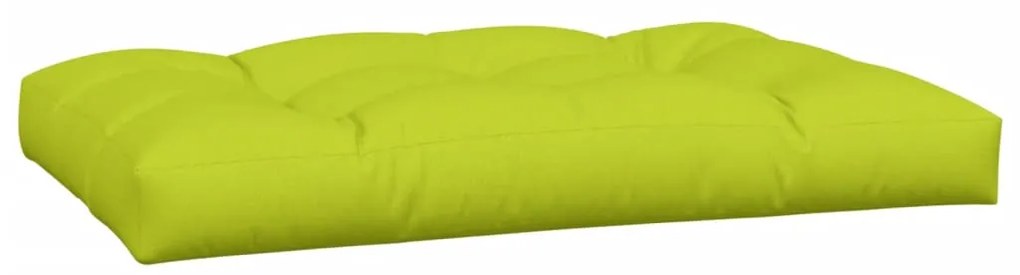 Almofadões para móveis de paletes 5 pcs tecido verde brilhante