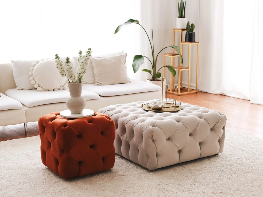Pouffe Kup – Cinnamon – 48 cm x 48 cm x 48 cm