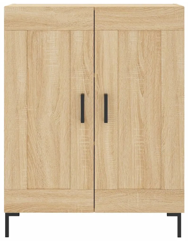Armário alto 69,5x34x180 cm derivados de madeira cor sonoma