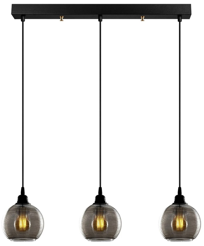 Chandelier Smoked – Fume – 65 x 65 cm