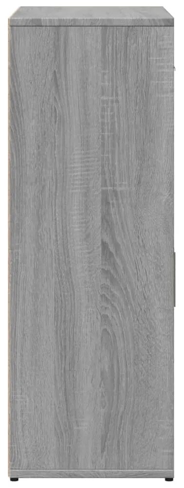 Aparadores 2 pcs 60x30x84 cm derivados madeira cinzento sonoma