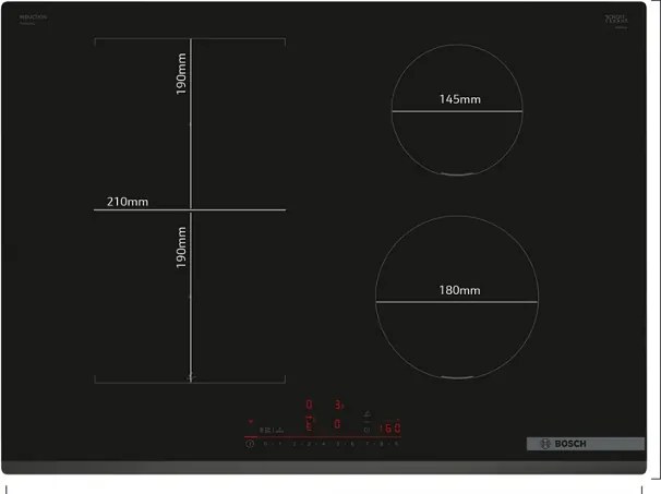 Placa Indução Bosch PVS731HC1E (multizone | 71cm)