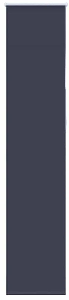 vidaXL Persiana de enrolar 50x230 cm largura tecido 45,7 cm poliéster