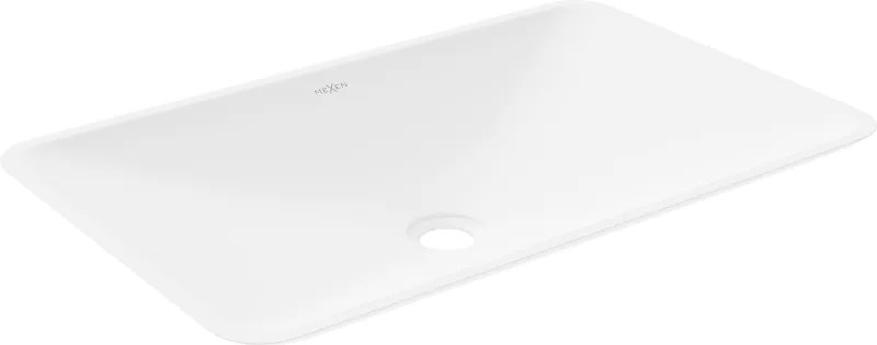 Mexen Esper lavatório de bancada em aglomerado 60 x 38 cm, branco - 23036001
