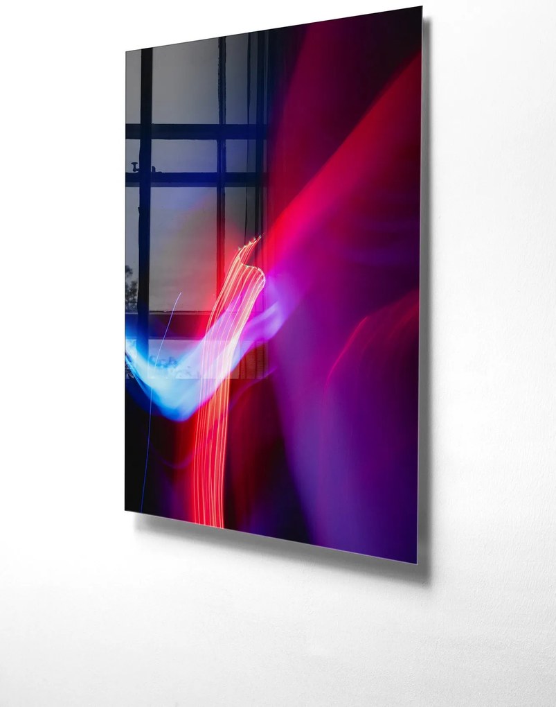 Pintura Decorativa em Vidro Temperado UV-011 – Multicolor – 70 x 100 c
