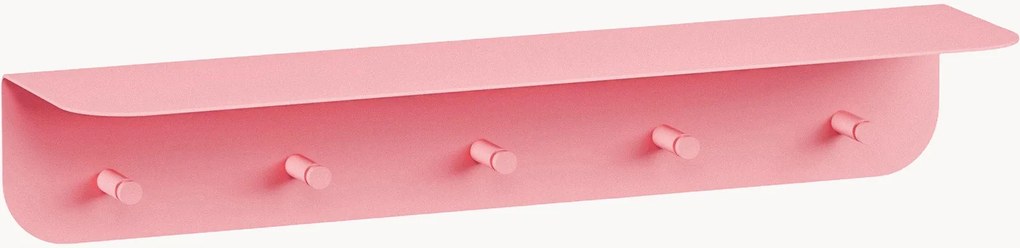 Prateleira de parede para chapéus em metal com cabide Malou