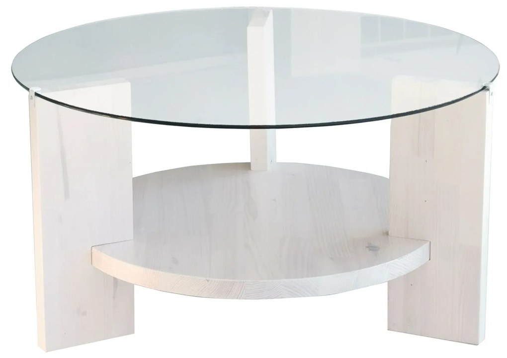 Mesa de Café Mahal – Branca – 75x40x75 cm