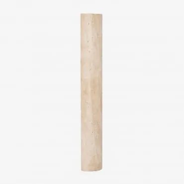 Aplique De Parede Led ↑60 Cm Em Travertino Davise Travertino - Sklum