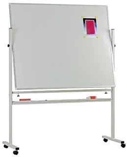 Bi-Office – Quadro Branco Cerâmica 120x240cm com Rodas e Cavalete