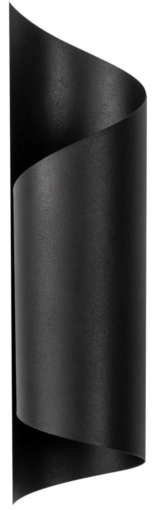 Candeeiro de Parede Sivani – Preto – 10 x 16 cm
